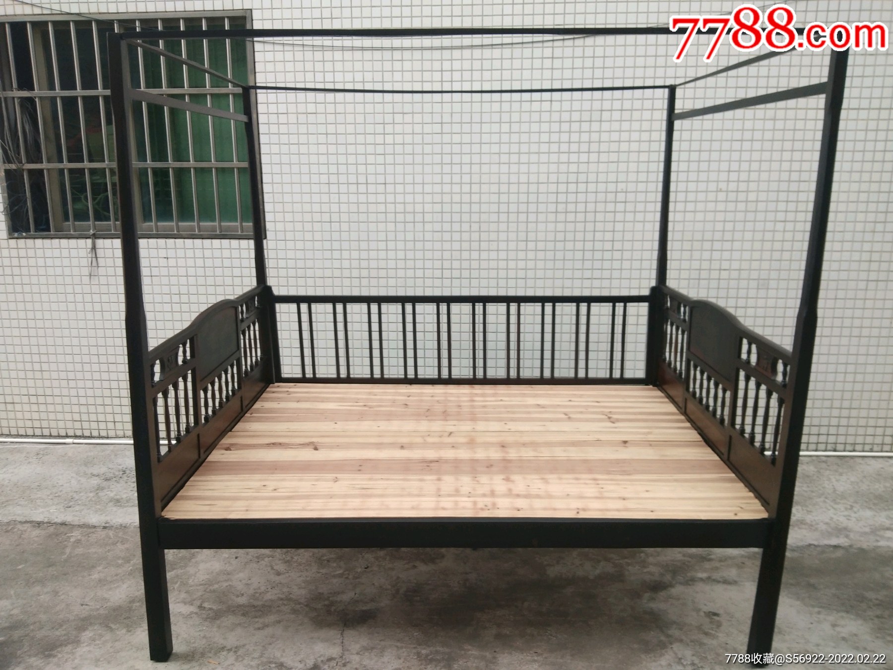 铁力木架子床3800包邮