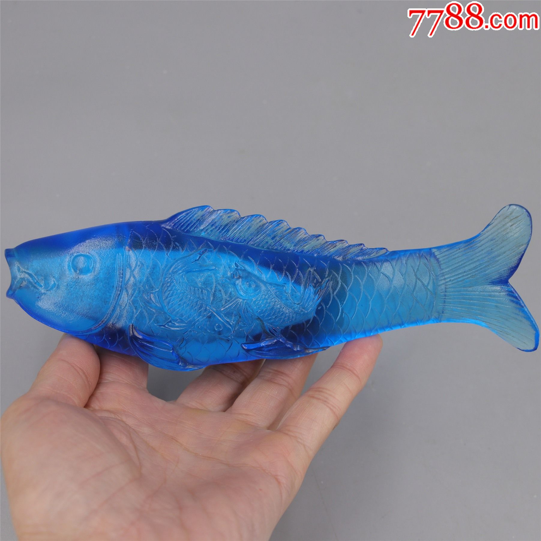 精品民国琉璃鱼小摆件_价格488元_第1张_7788收藏__收藏热线