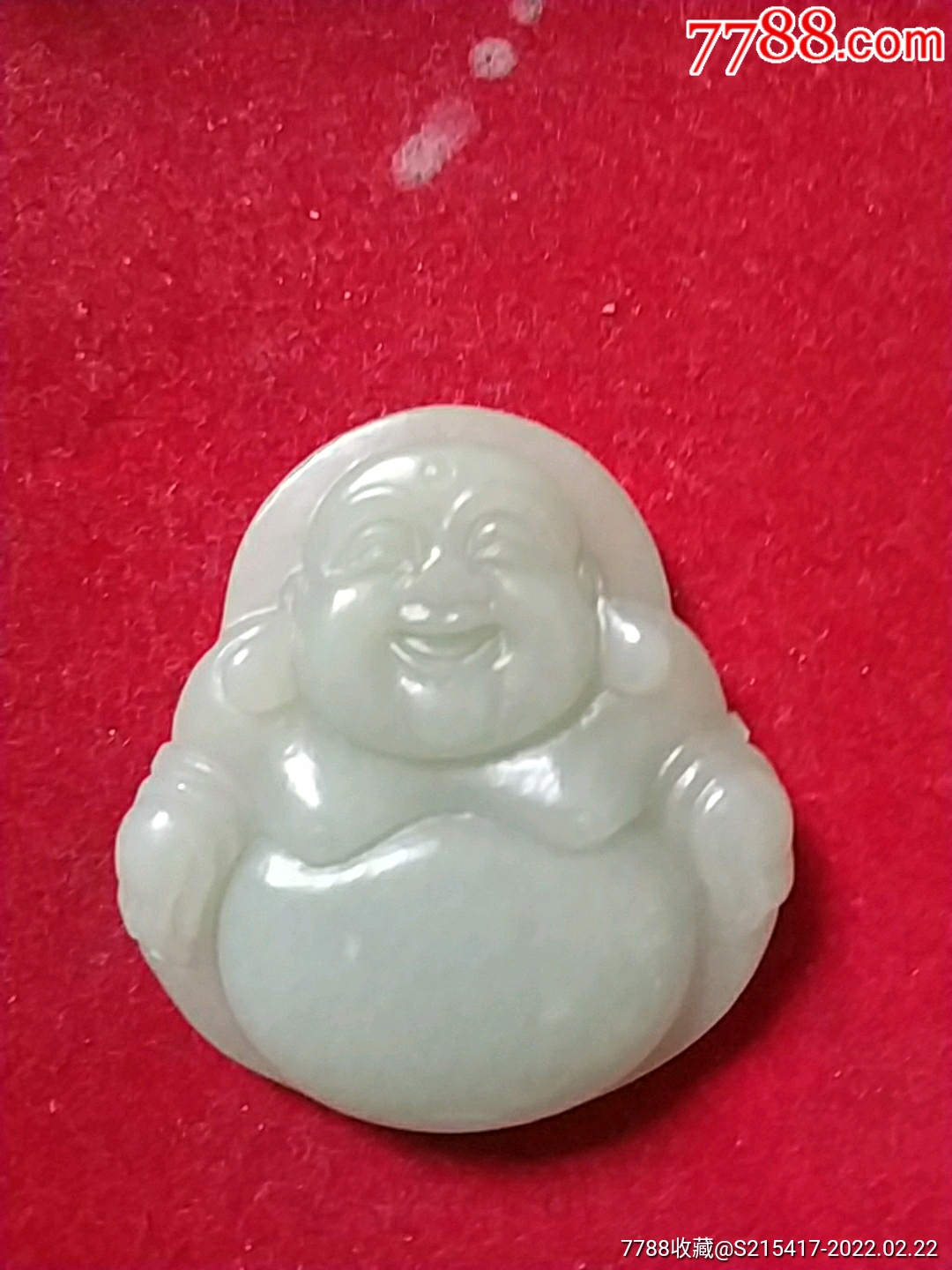 和田玉佛公挂坠