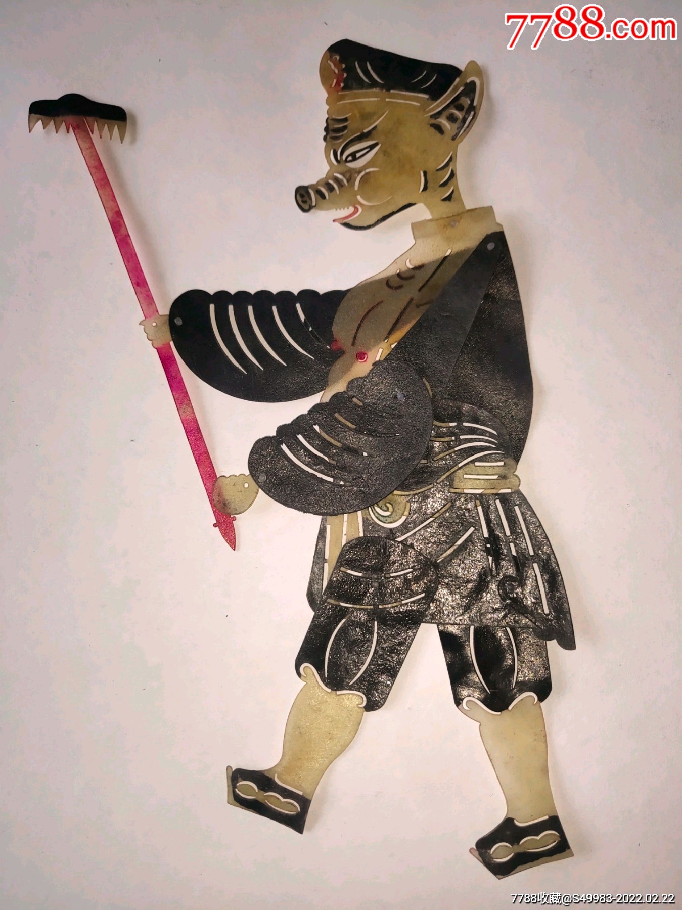 西游记人物皮影戏全套16副尺寸挺大精美漂亮