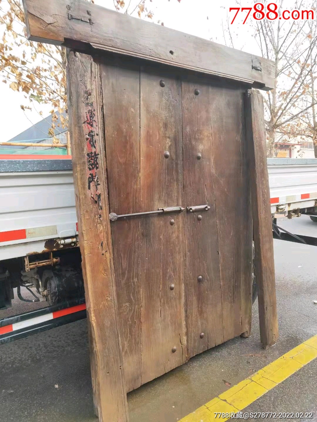 老榆木门-价格:4400元-se85507080-其他木制用品-零