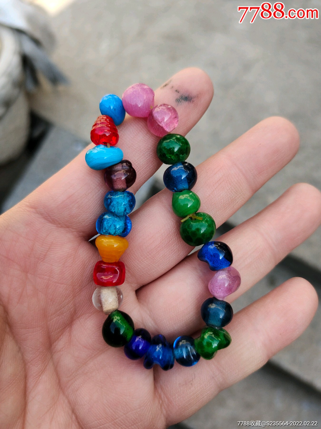 老琉璃珠子老琉璃手串老珠子