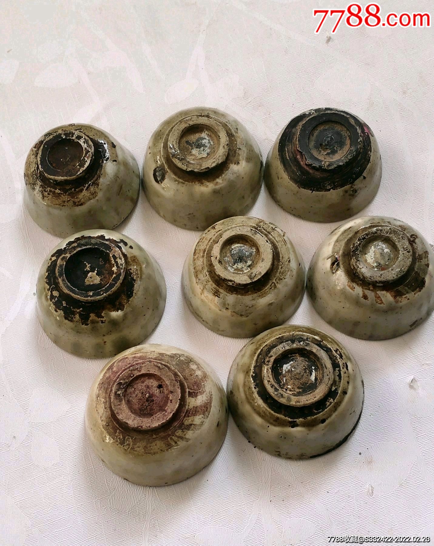 老窑酒盅8个