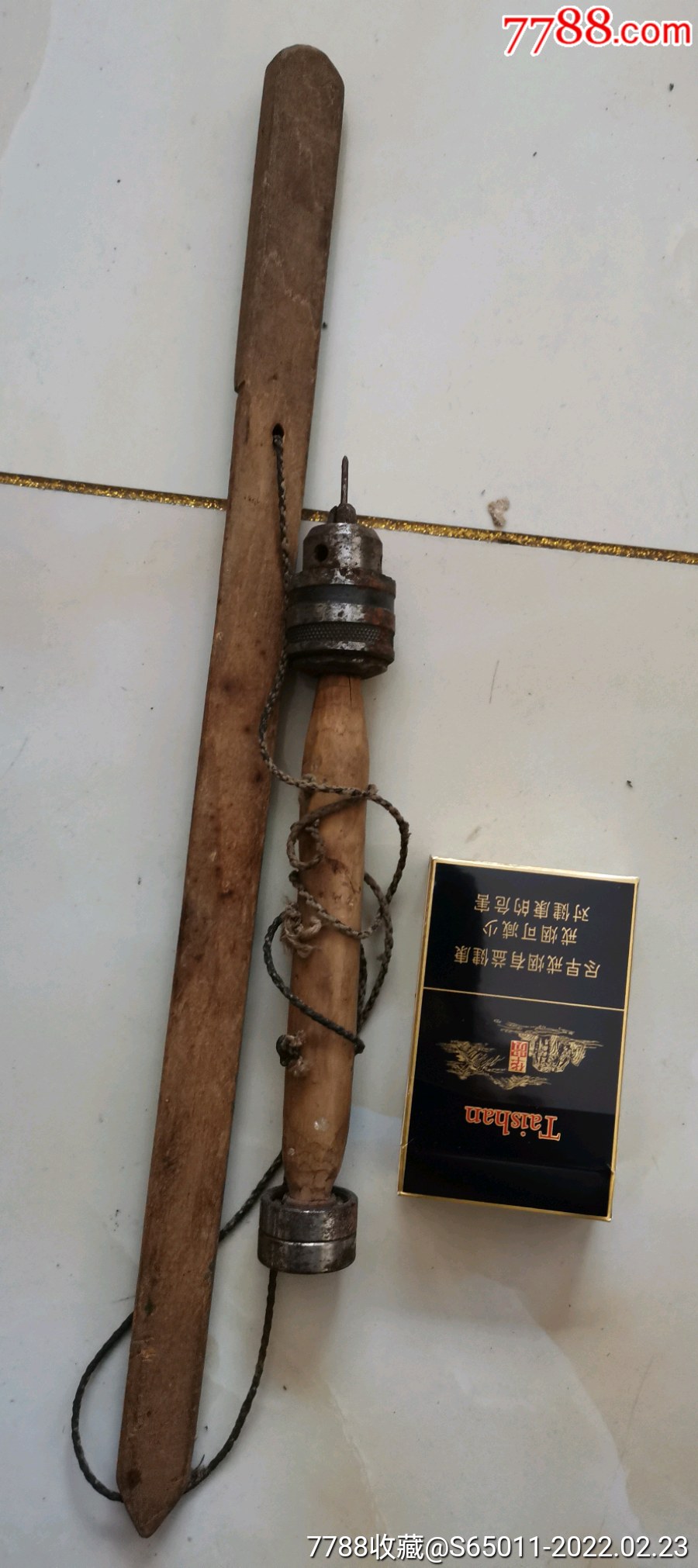 民国焗锅锔盆锯大缸老钻子