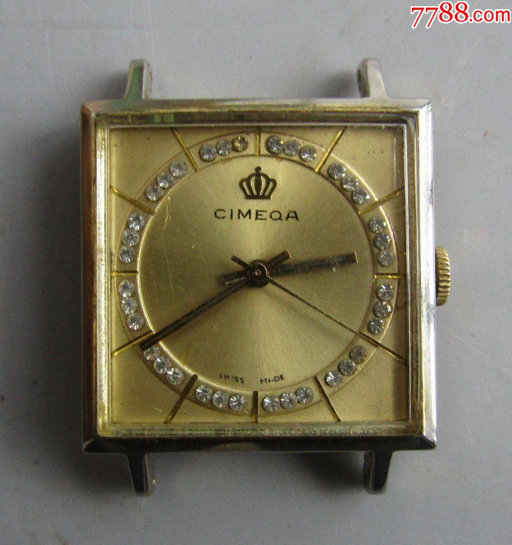 瑞士cimeqa手动机械古董男表