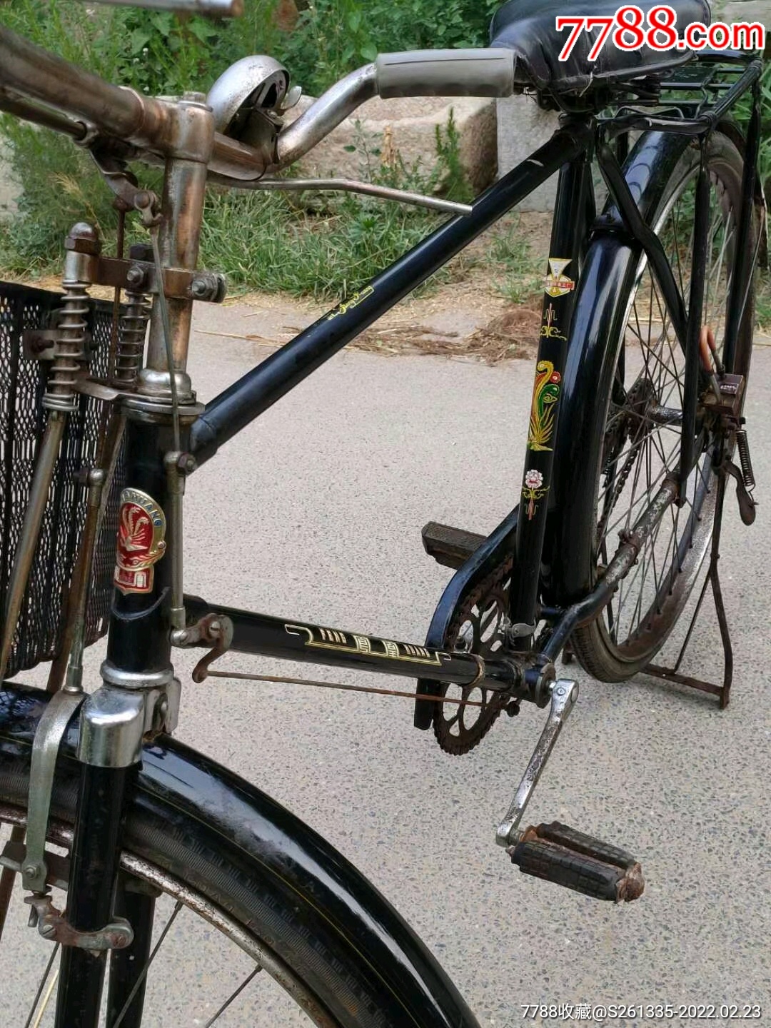 真正的老凤凰牌自行车图片