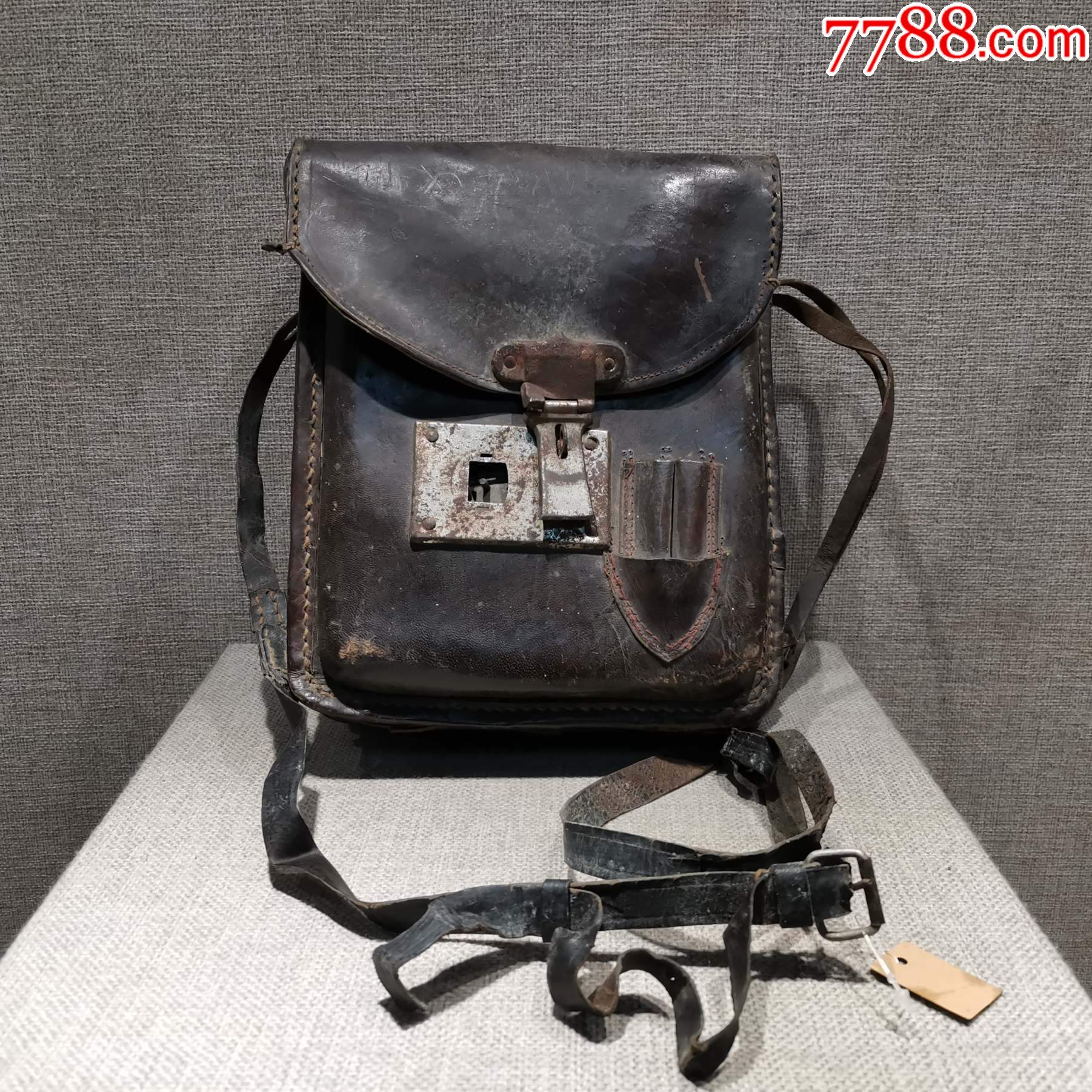 红色收藏解放战争时期革命老物件文件包原品保真适用爱国教育展出