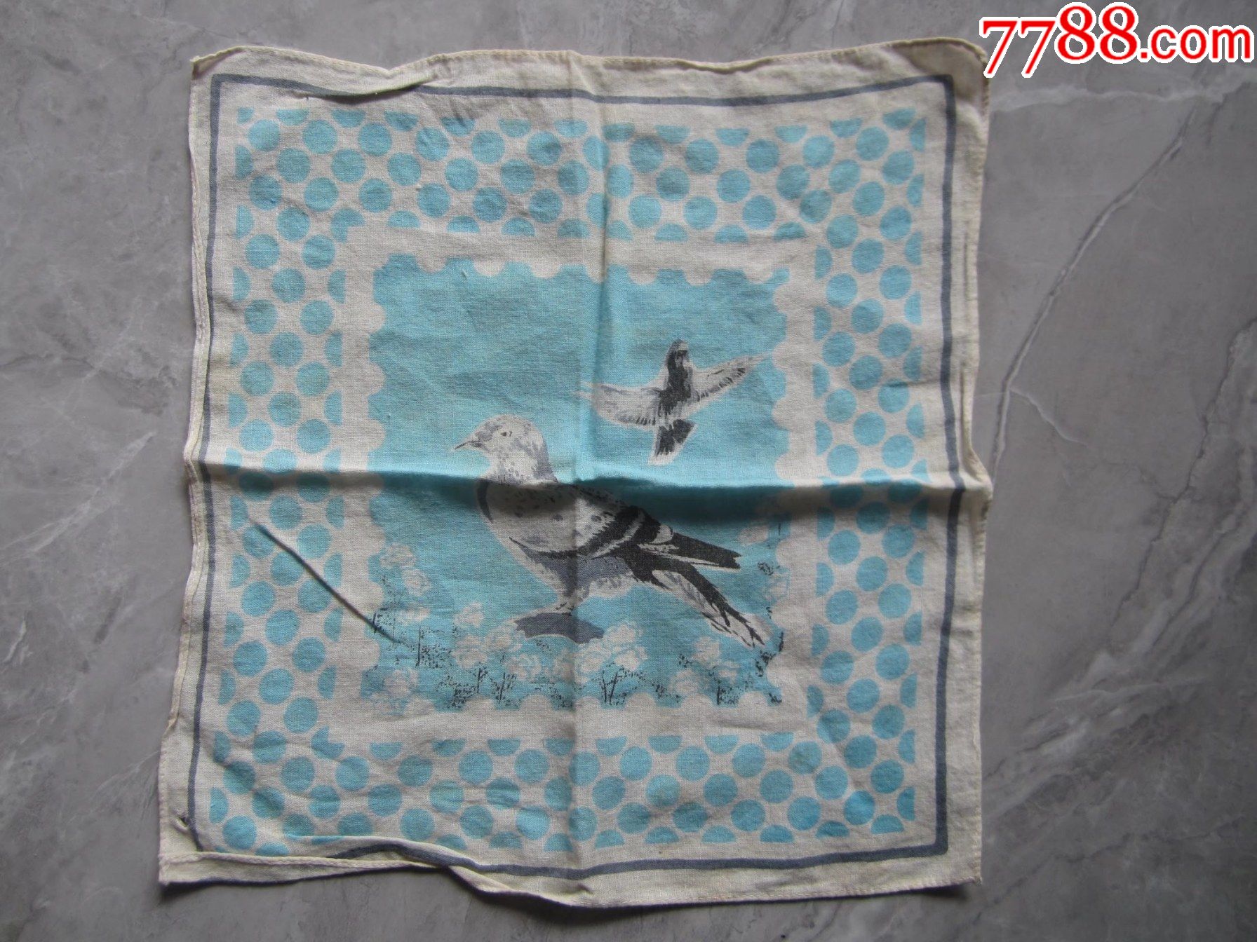 和平鸽小手帕-价格:28元-se85536634-手帕/手绢-零售-7788收藏__收藏