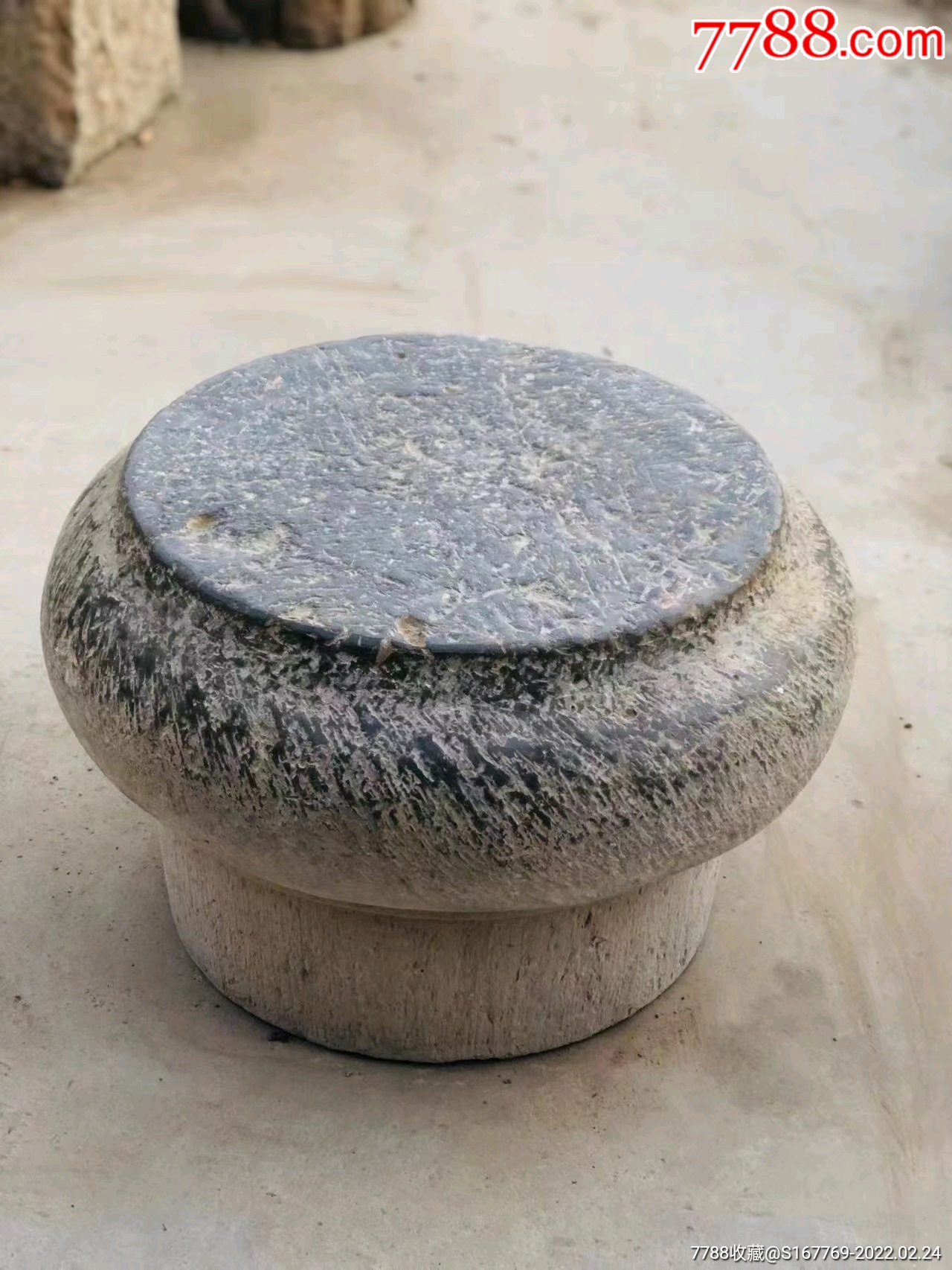 明代青石超大佛座,全品包老_石鼓/石墩_第1张_7788铜器收藏