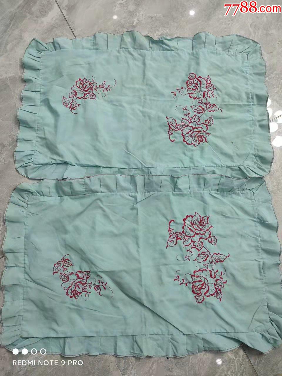 刺绣枕套_枕套/枕巾/枕顶_太湖岸边【7788收藏__收藏热线】