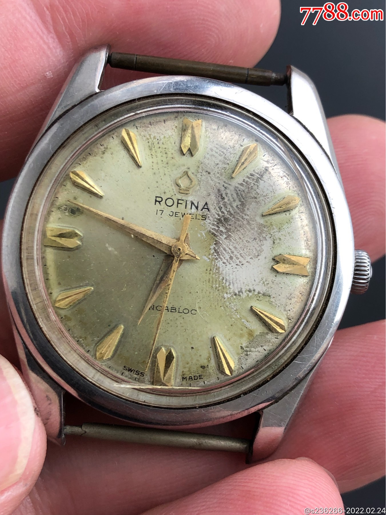 瑞士罗菲纳(rofina)-价格:150元-se85538632-手表/腕表-零售-7788收藏