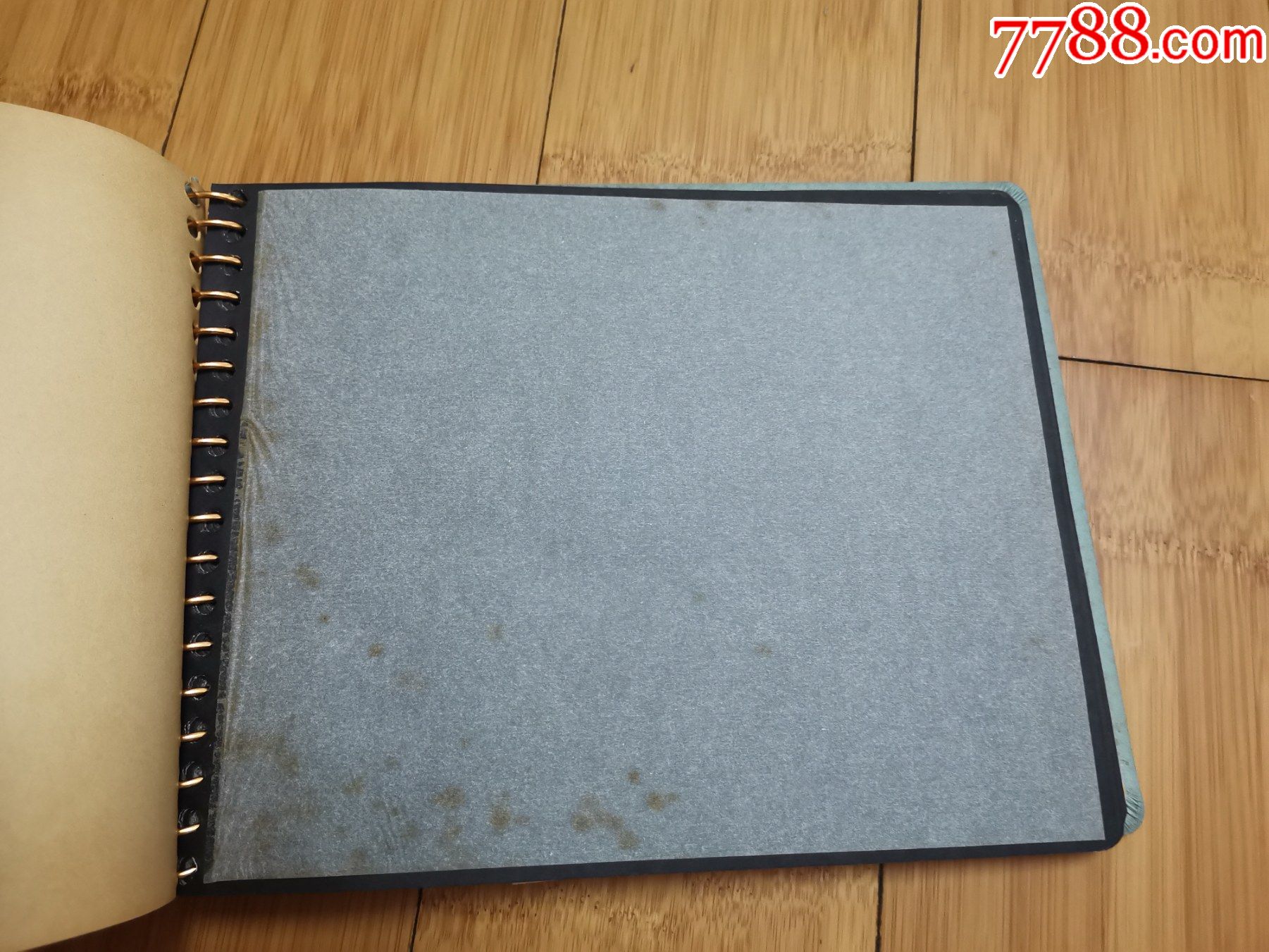上海纸品六厂老影集一本老相册未使用