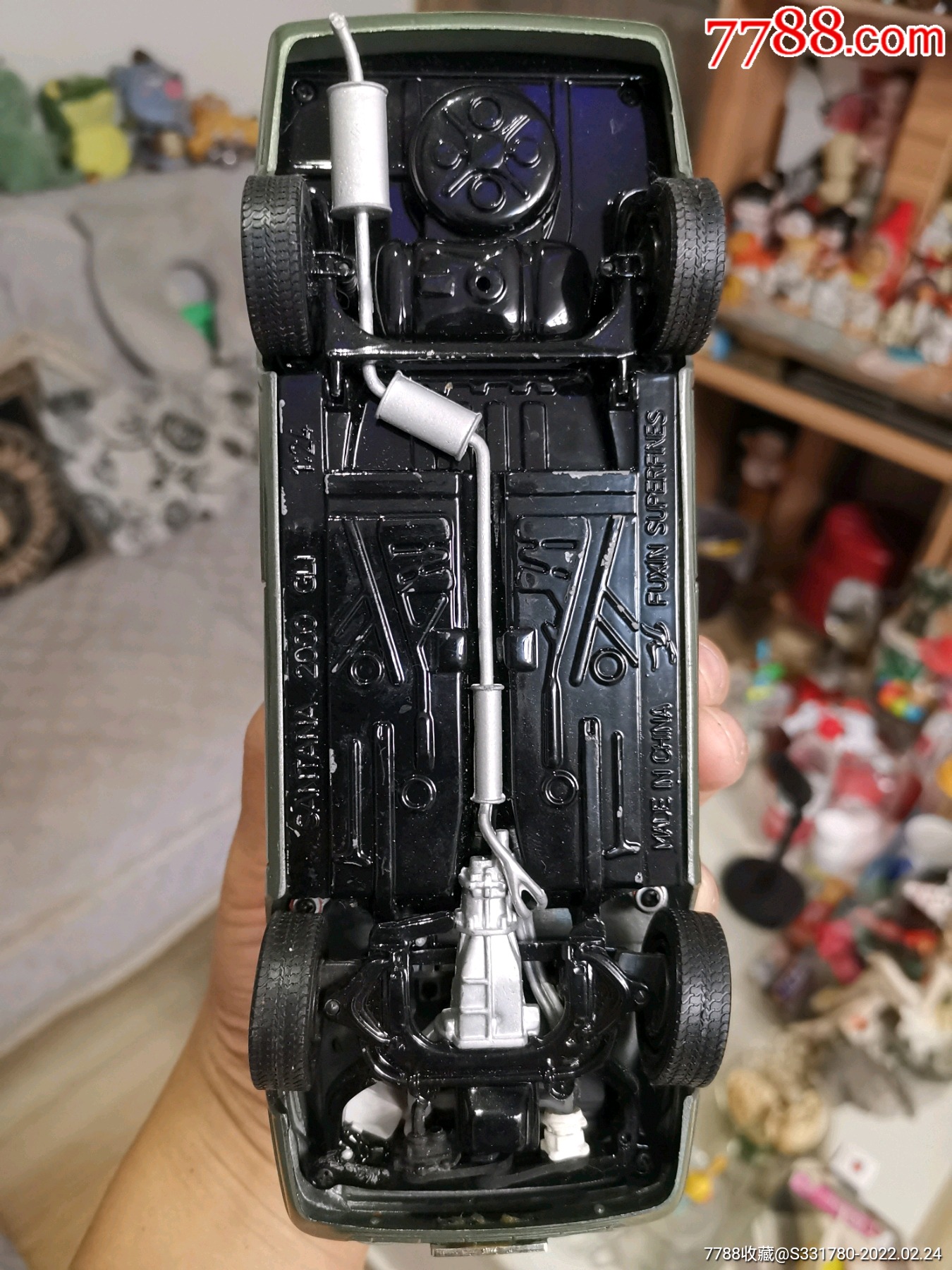 桑塔纳2000时代超人车模1:24_轿车/赛车模型_不高兴商店【7788票证网