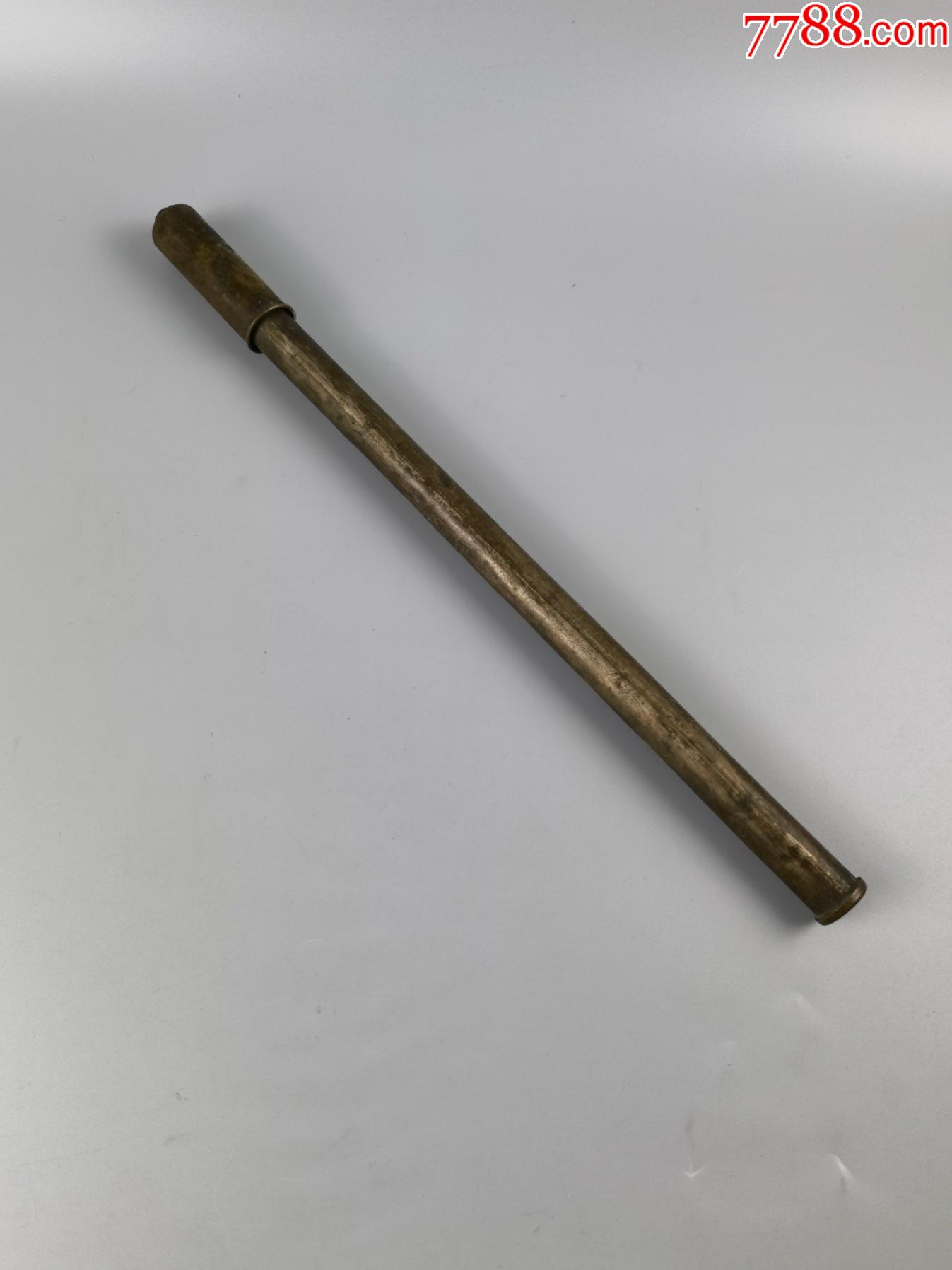 清末英租威海卫时期铜打气筒