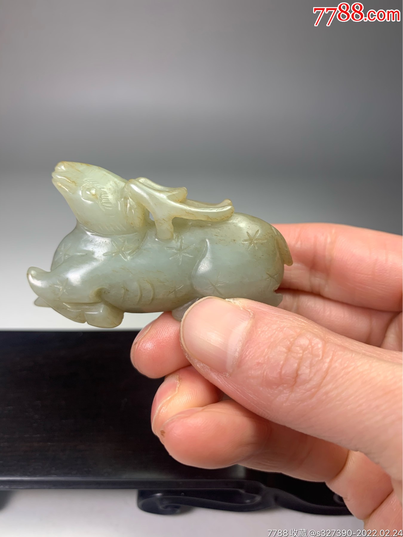 老玉和田玉明清玉鹿