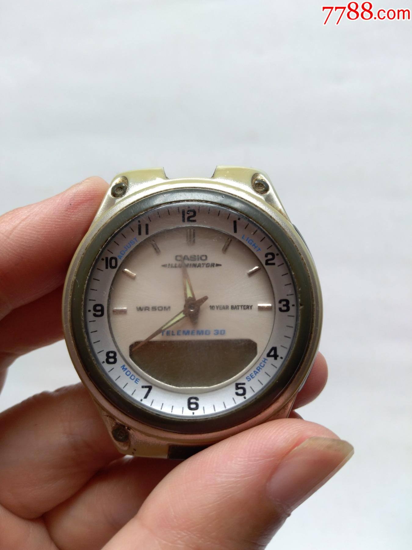 老款卡西欧电子手表款式少见男款点图可放大