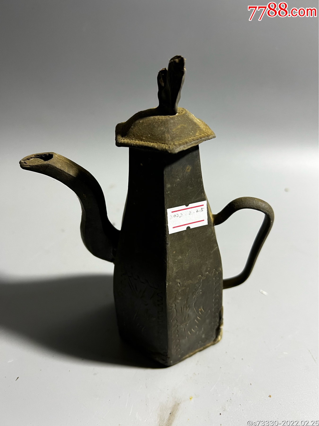 民国时期,怀旧老锡壶一把_锡壶/锡器_作品图片_收藏价格_7788纸艺