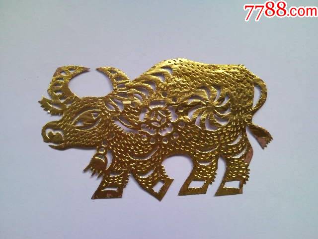 金牛剪纸