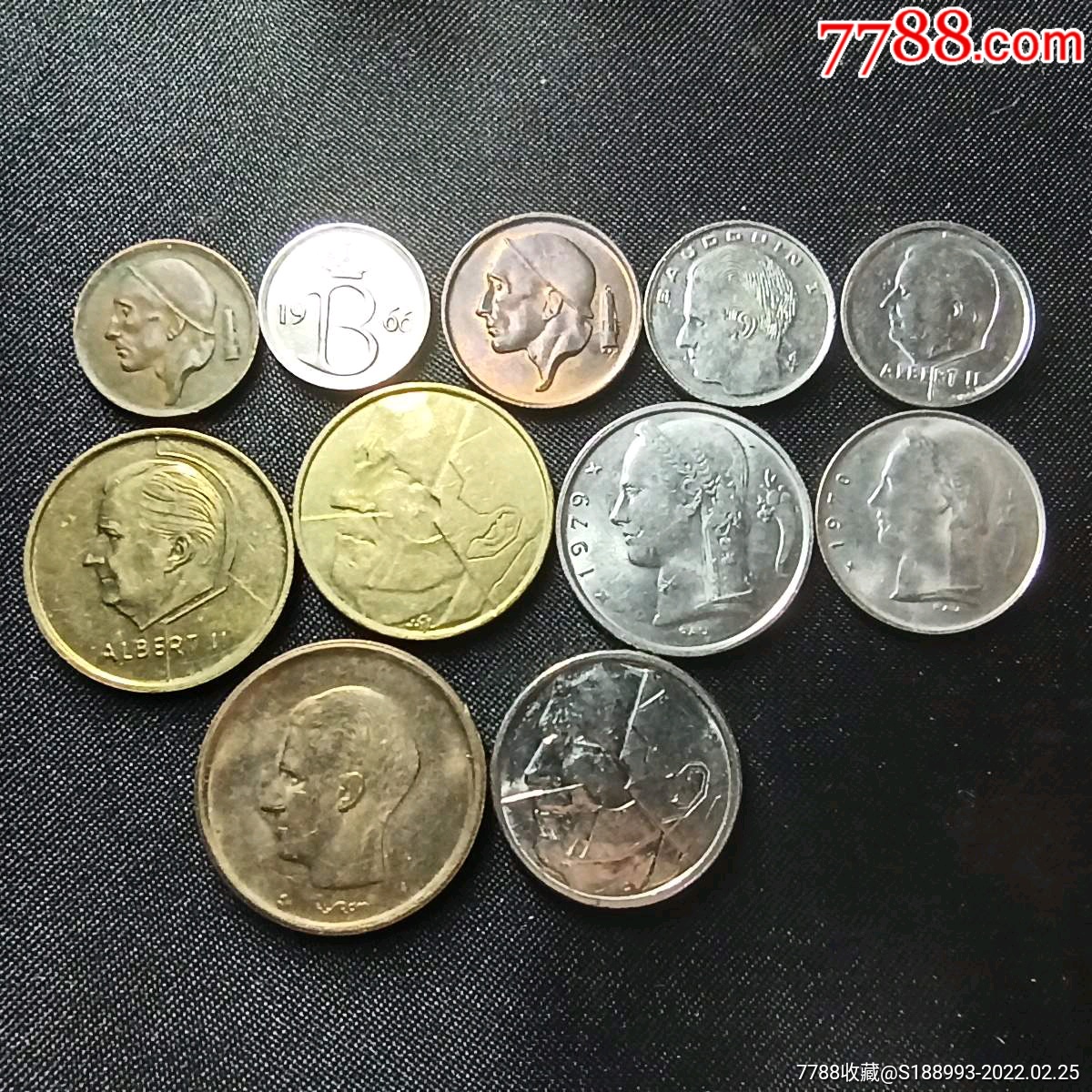 比利时硬币法文版11枚