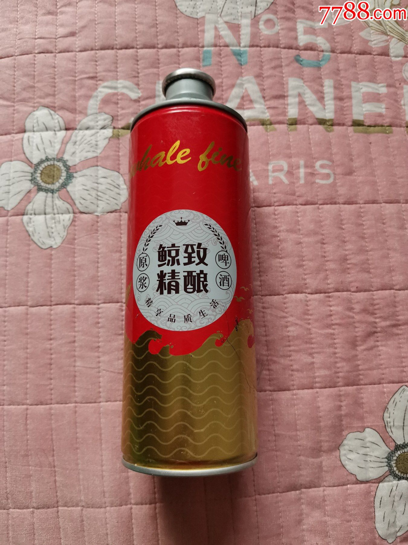 鲸致精酿啤酒铁罐115度950ml有压痕