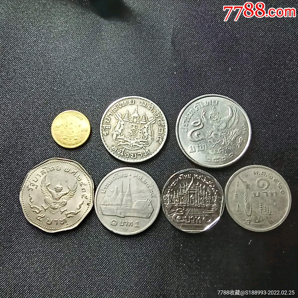 泰国硬币/5泰铢_外国钱币_图片价格_收藏交流_7788门票
