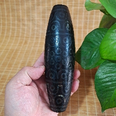 旧藏供珠大天珠