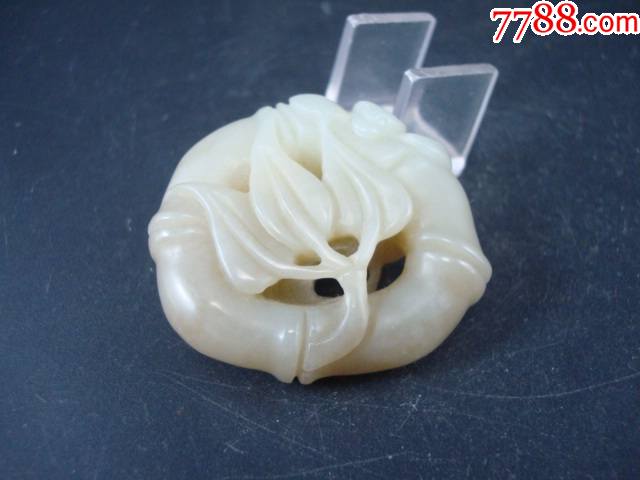 和田青白玉祝福玉佩_和田玉_图片鉴别_收藏价值_7788和田玉收藏