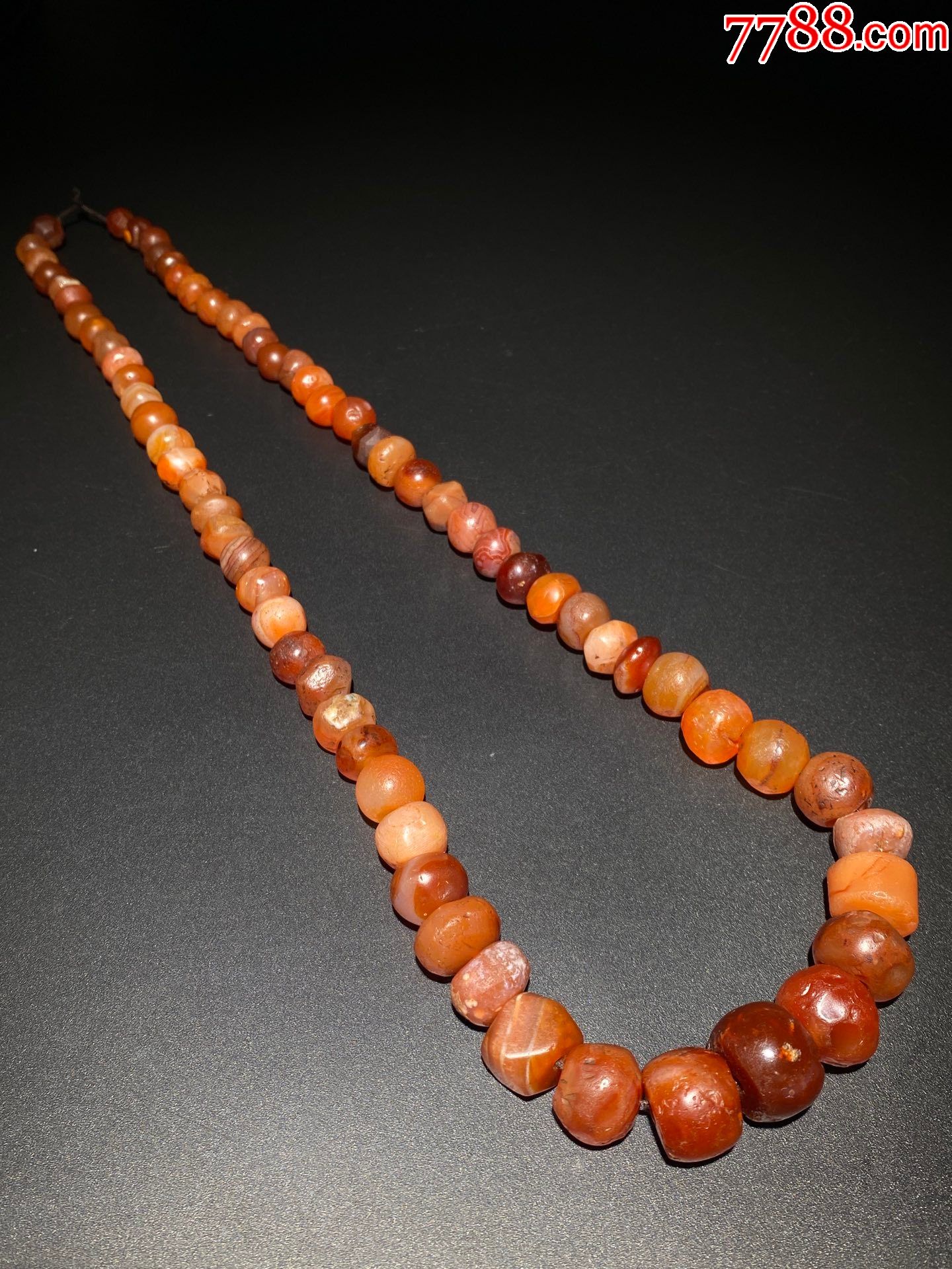 老玛瑙项链