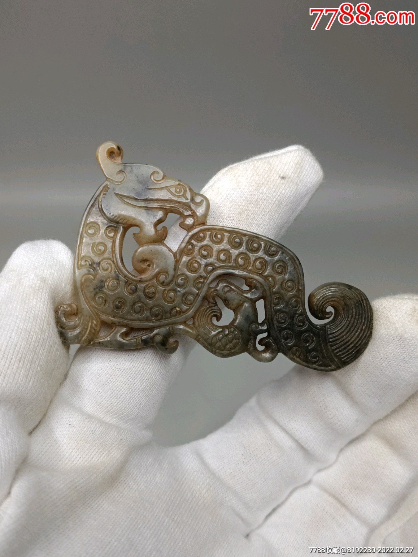 玉龙工艺品长65cm宽43cm高06cm