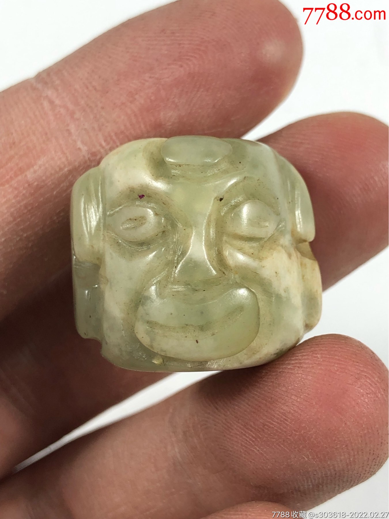 品名几十年玉佛头