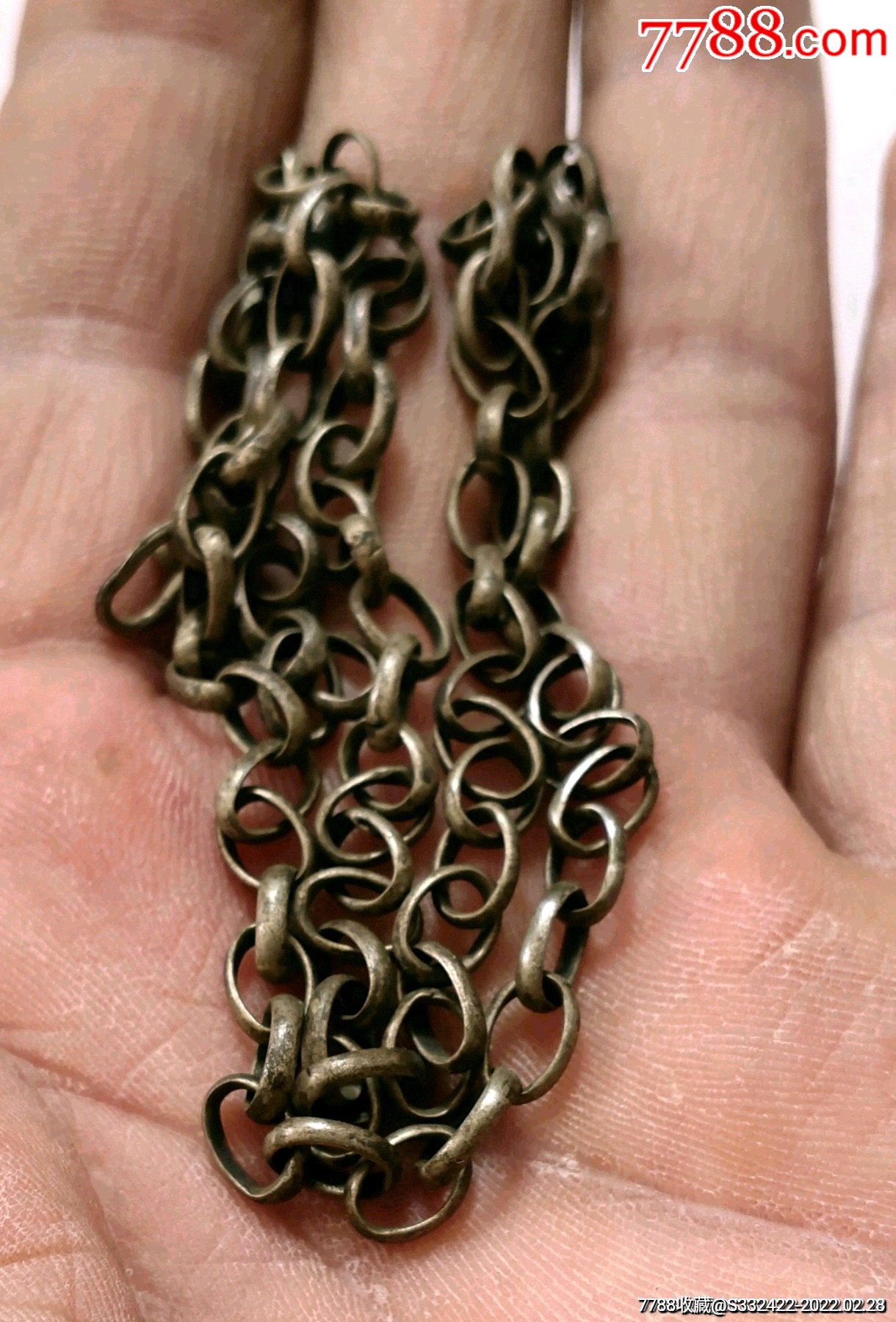 清代银链子_银锁/银项链_第1张_7788印章收藏