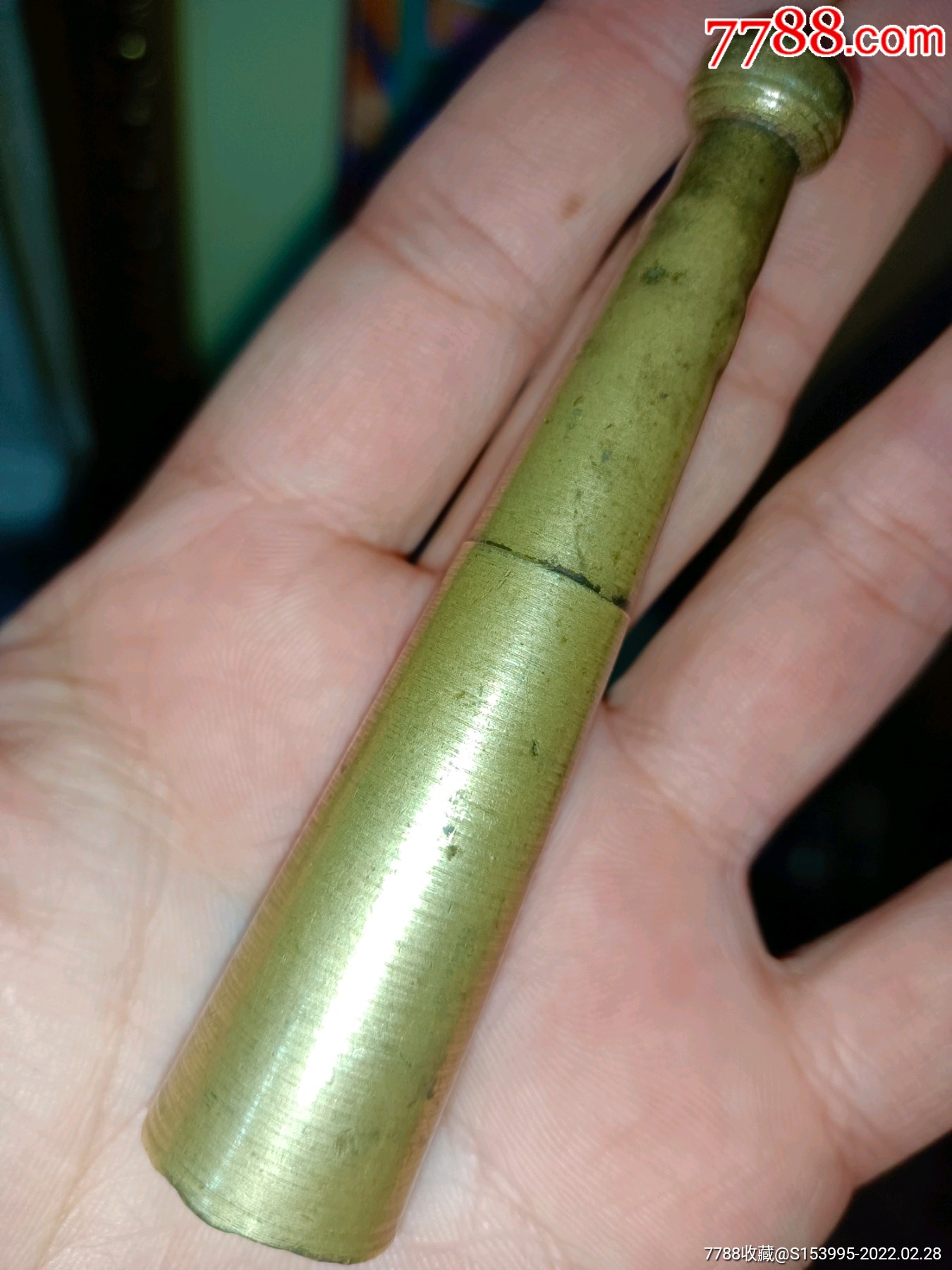 下乡收的清代铜烟嘴_价格99元_第1张_7788收藏__收藏热线