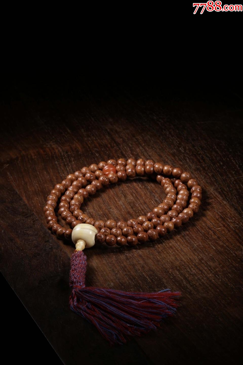 凤眼麒麟眼菩提108颗佛珠串