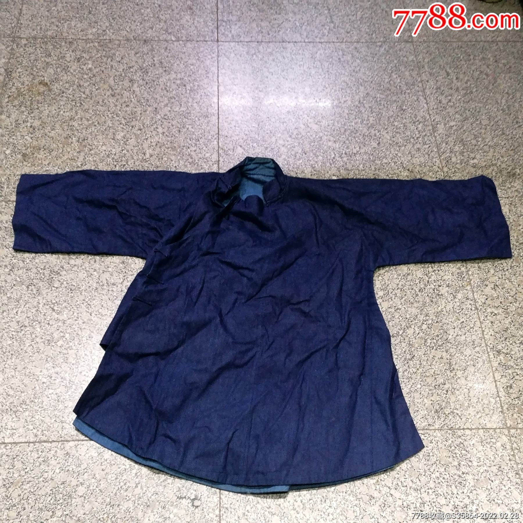 一个清末民国时期女士棉麻土布上衣