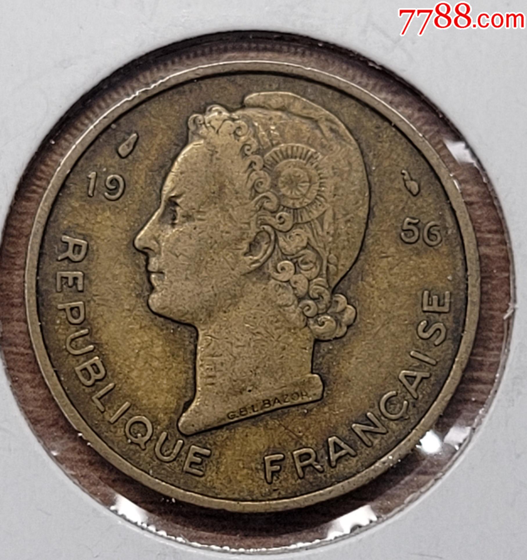 1956法属西非25法郎