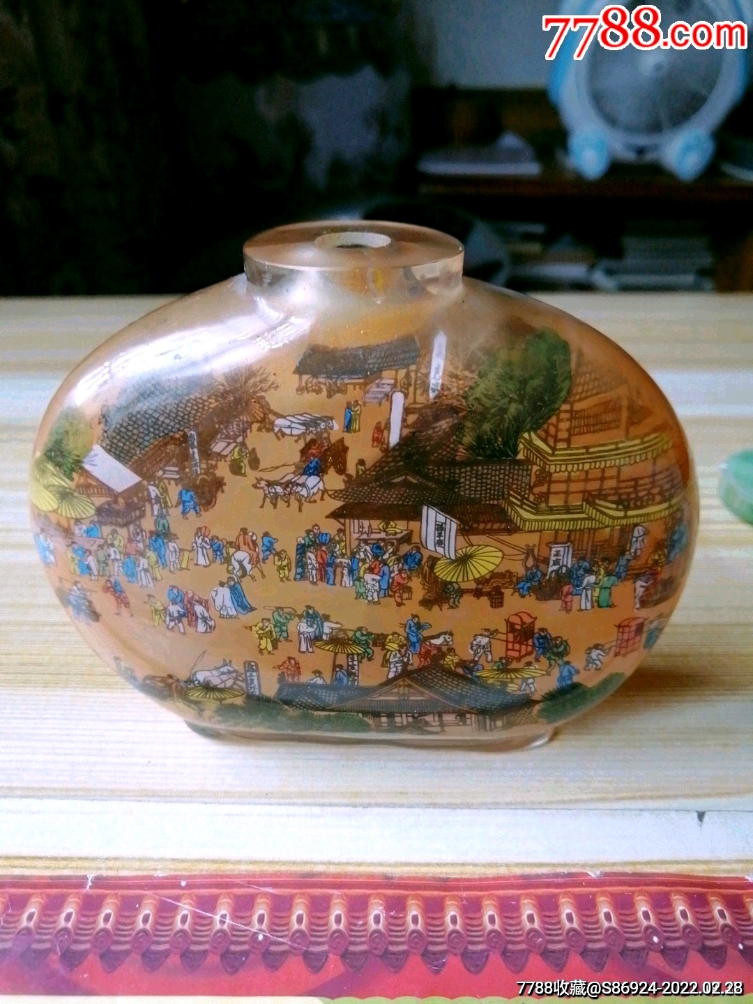 内画清明上河图鼻烟壶