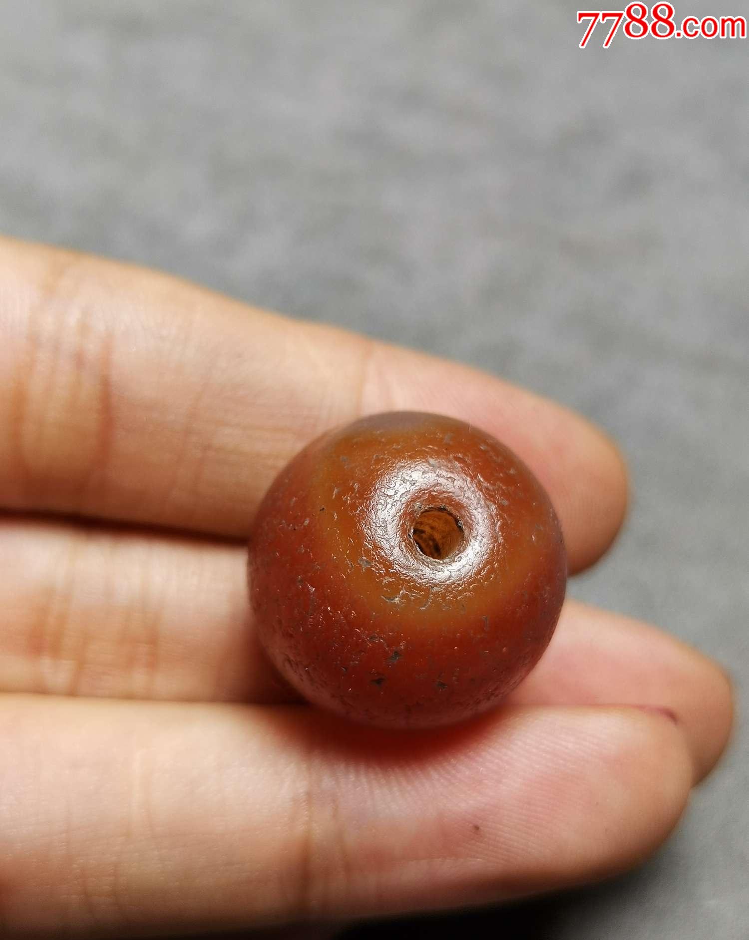 6031缠丝玛瑙老珠