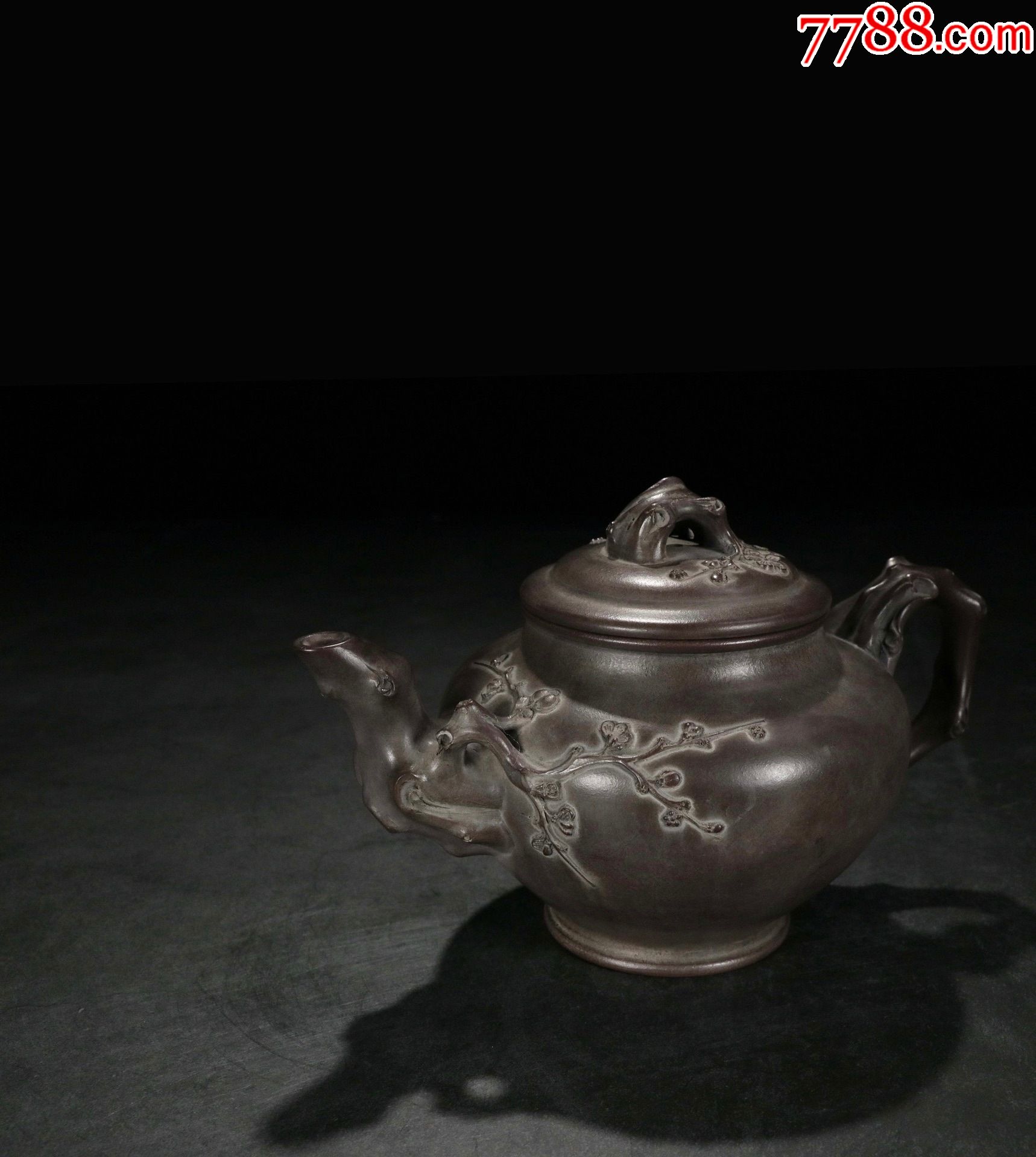 【梅花报春纹】【款识】朱可心-价格:5000元-se85623227-紫砂壶-零售