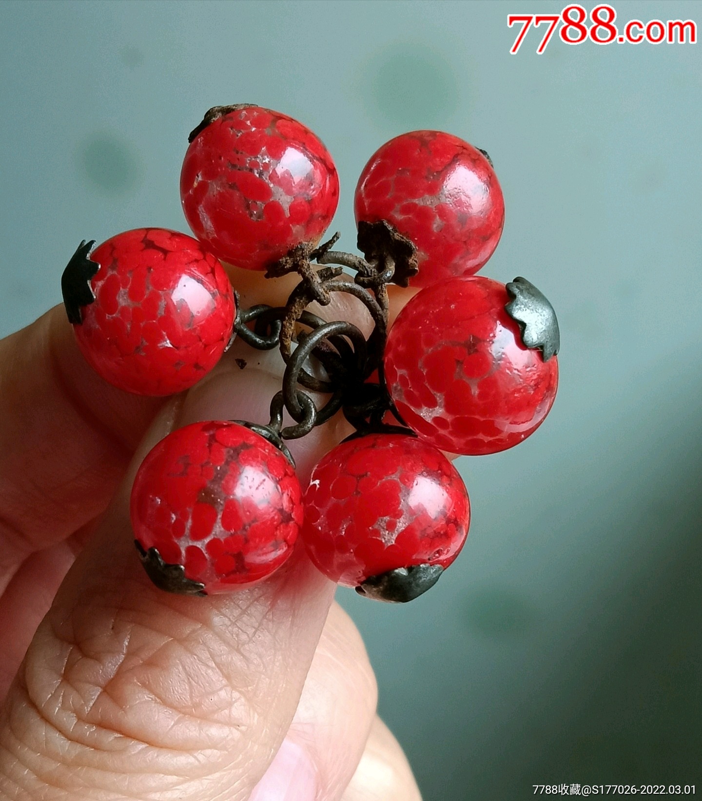 清代红宝石钮扣古人的品味生活