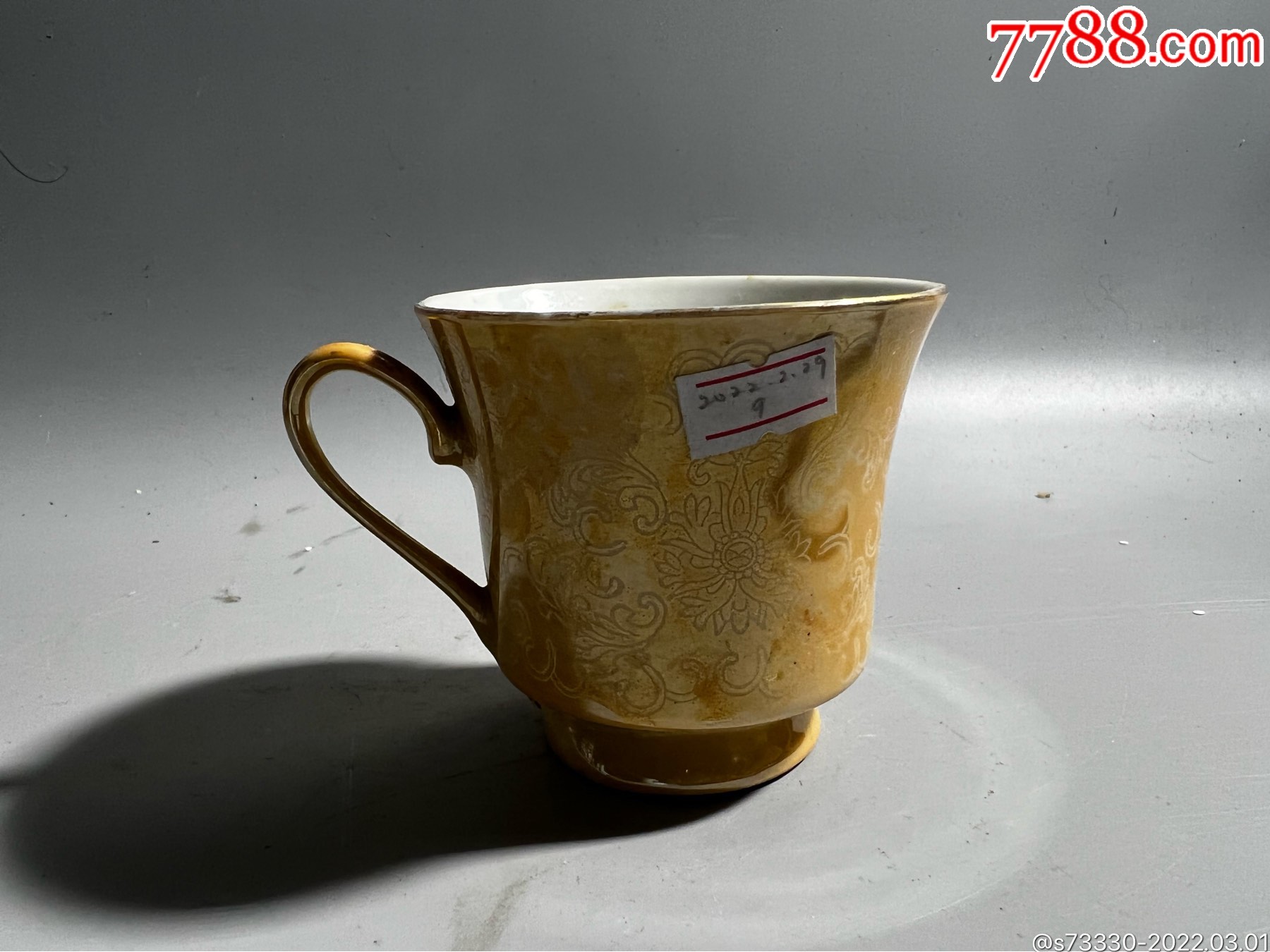 天价古董茶杯图片