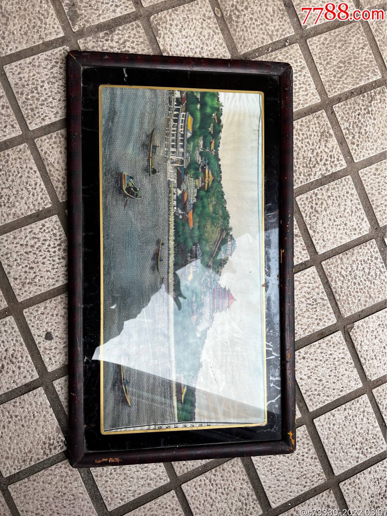 快递碎玻璃赔10元-价格:200元-se85630384-丝织画-零售-7788收藏