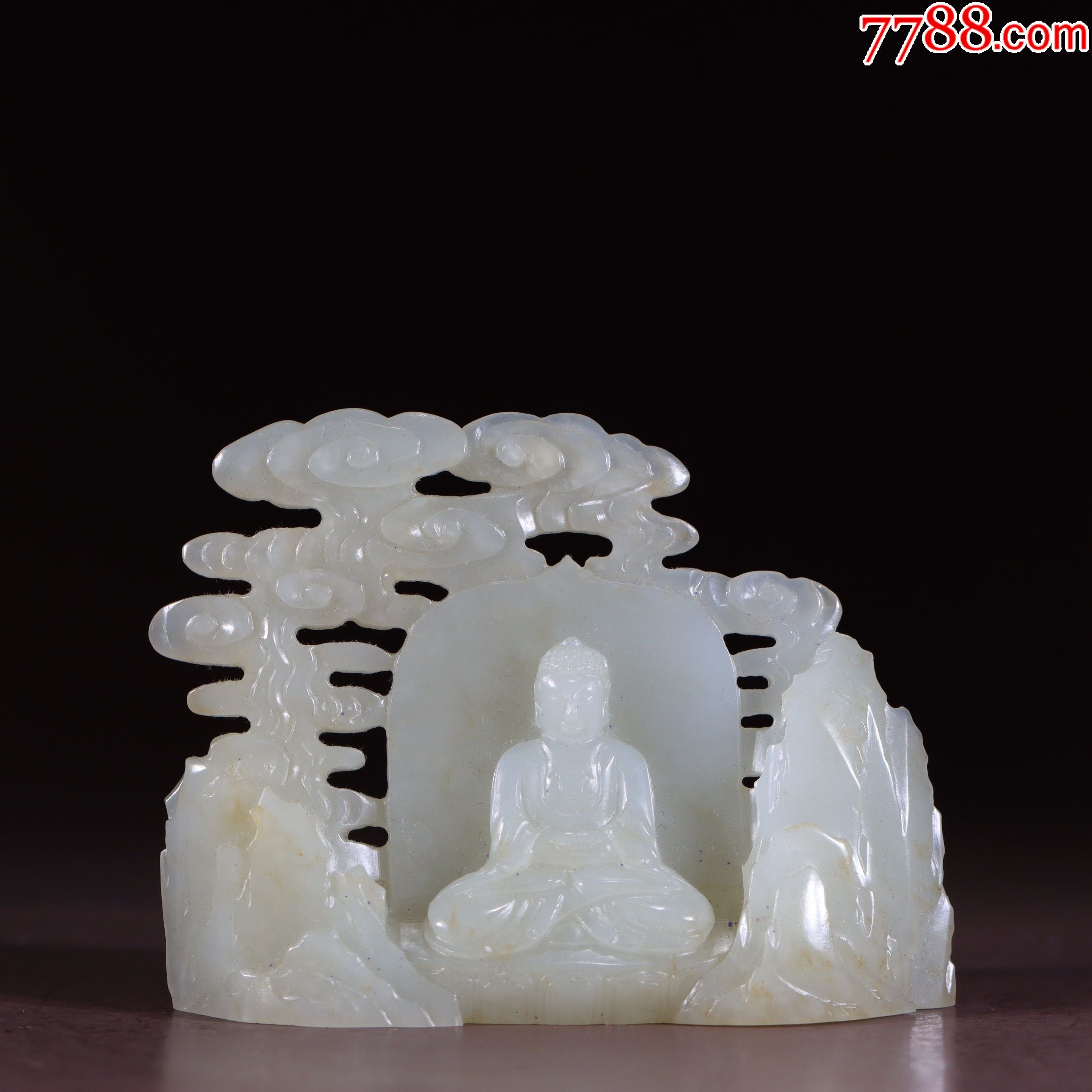 和田玉佛像摆件