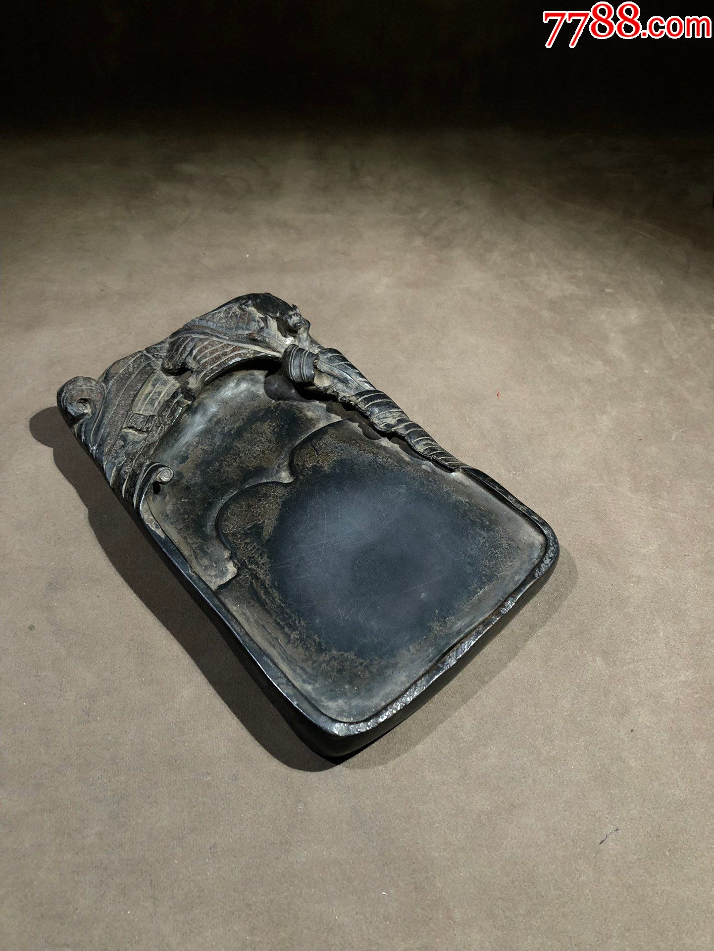 清代名家"江标"一夜成名端砚-价格:2500元-se85638798-其他砚台-零售