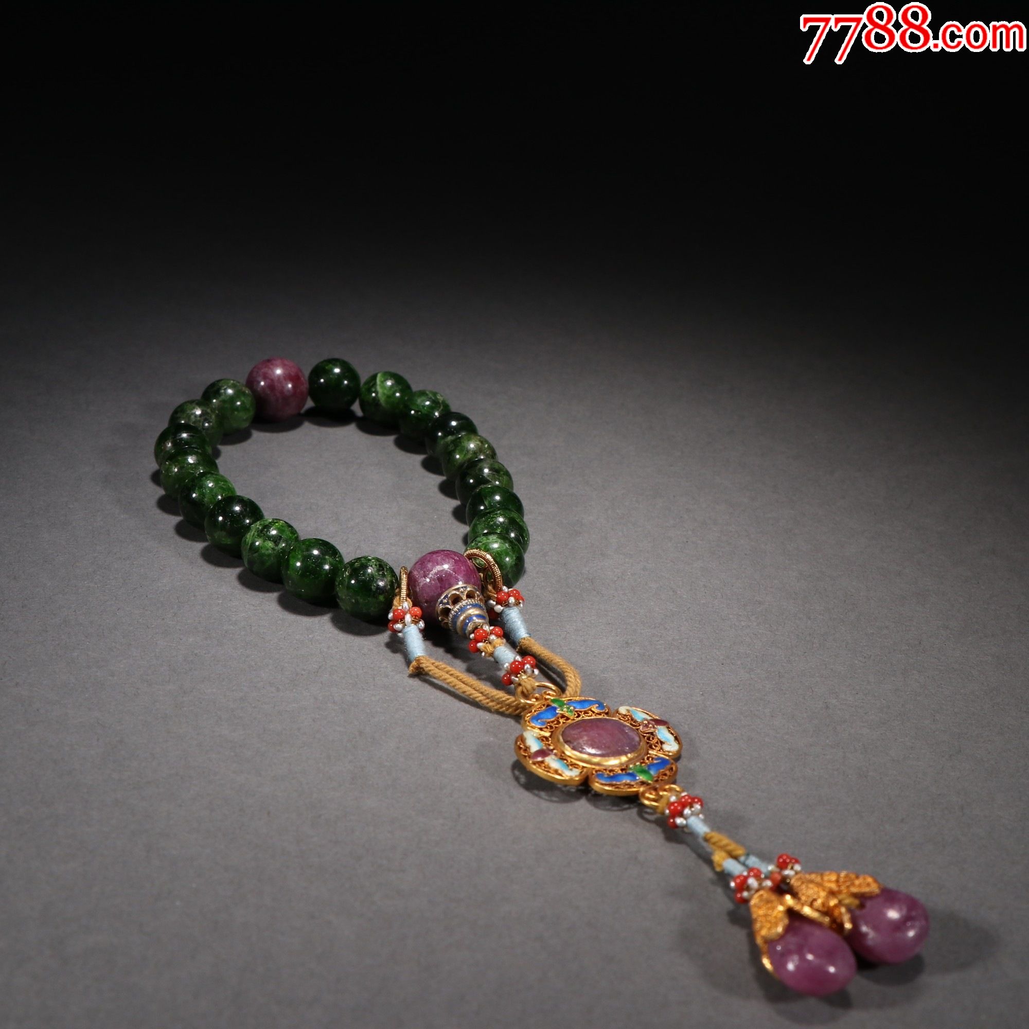 碧玺十八子手持