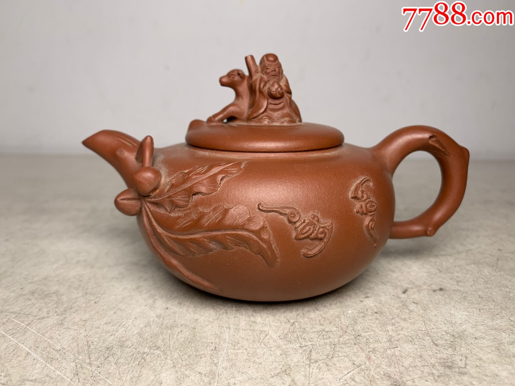 福禄寿宜兴紫砂茶壶