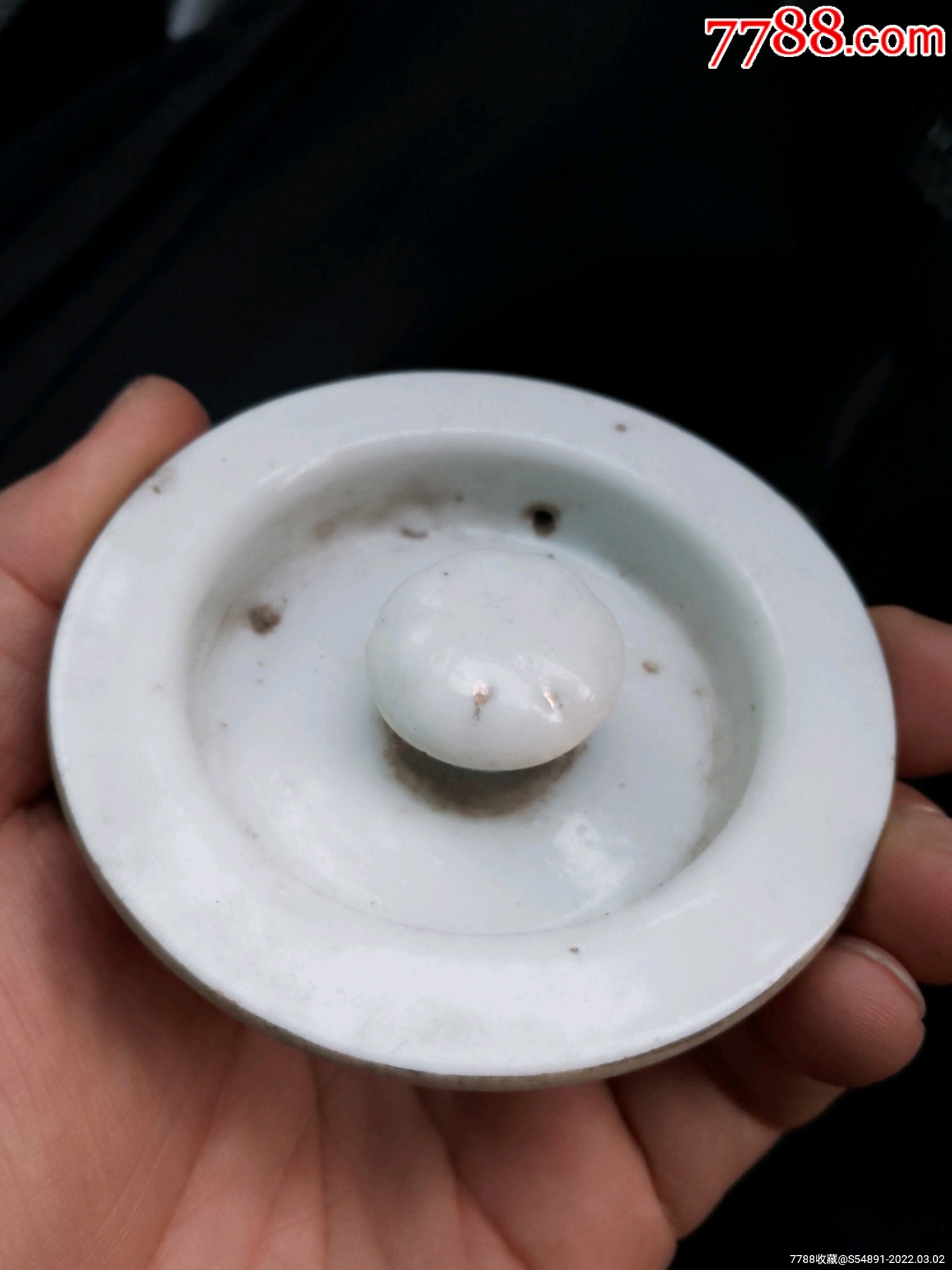 民国完整的茶壶盖子