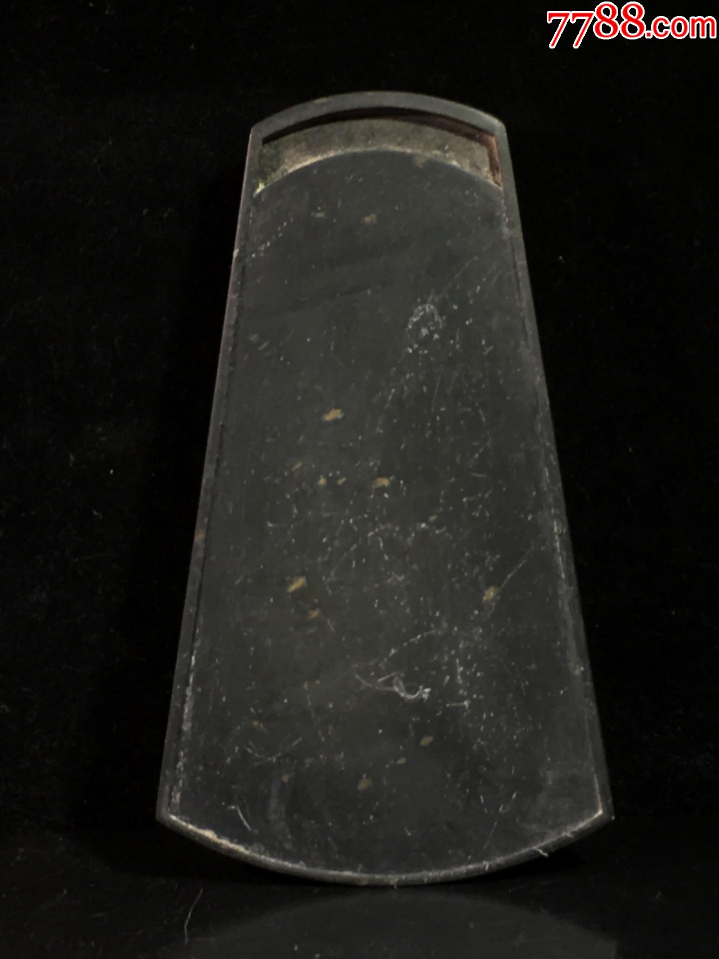 旧藏老坑金星歙砚风字形小品砚-价格:1600元-se85662760-端砚-零售