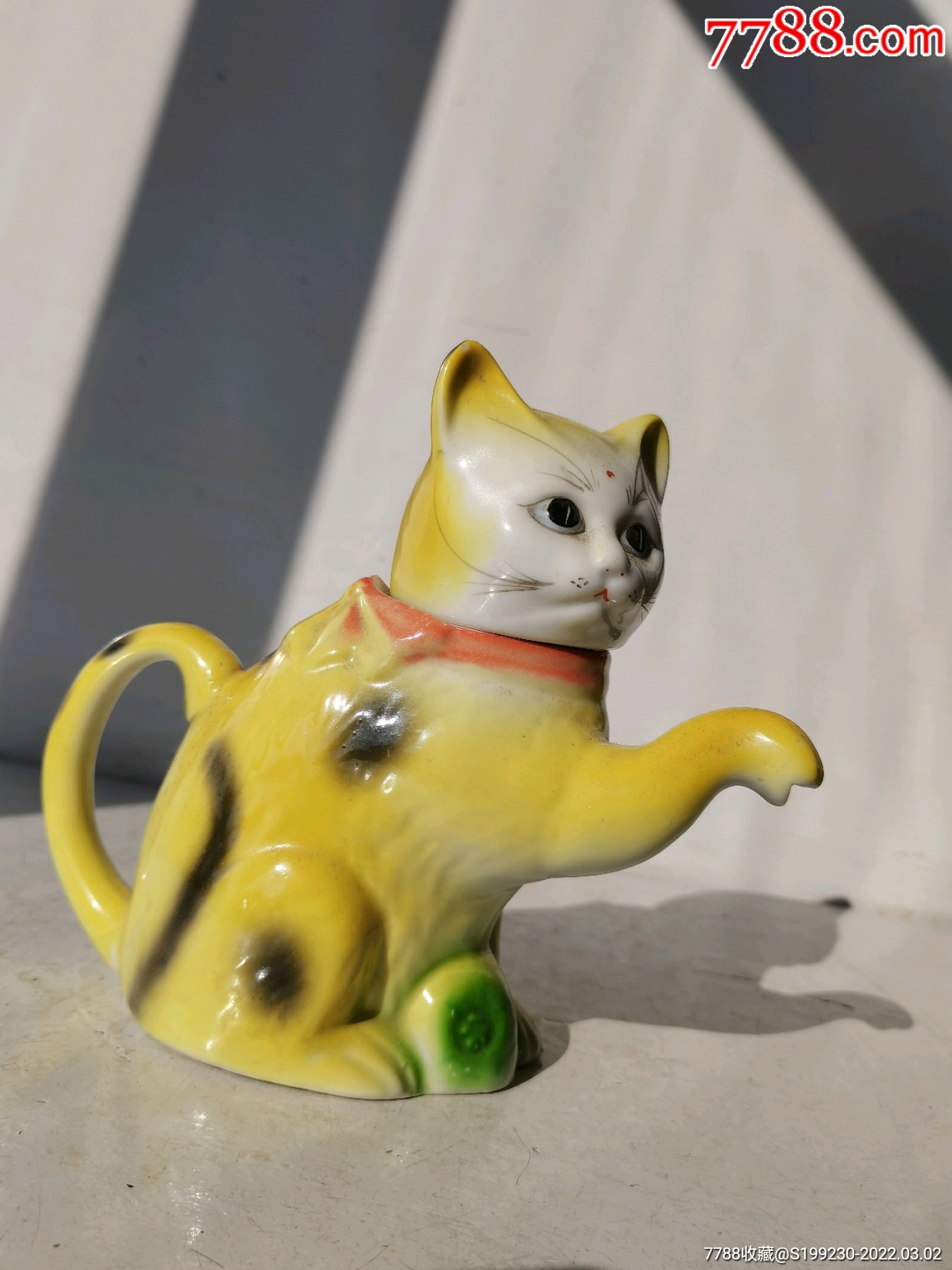 小猫壶猫型老茶壶小猫茶壶