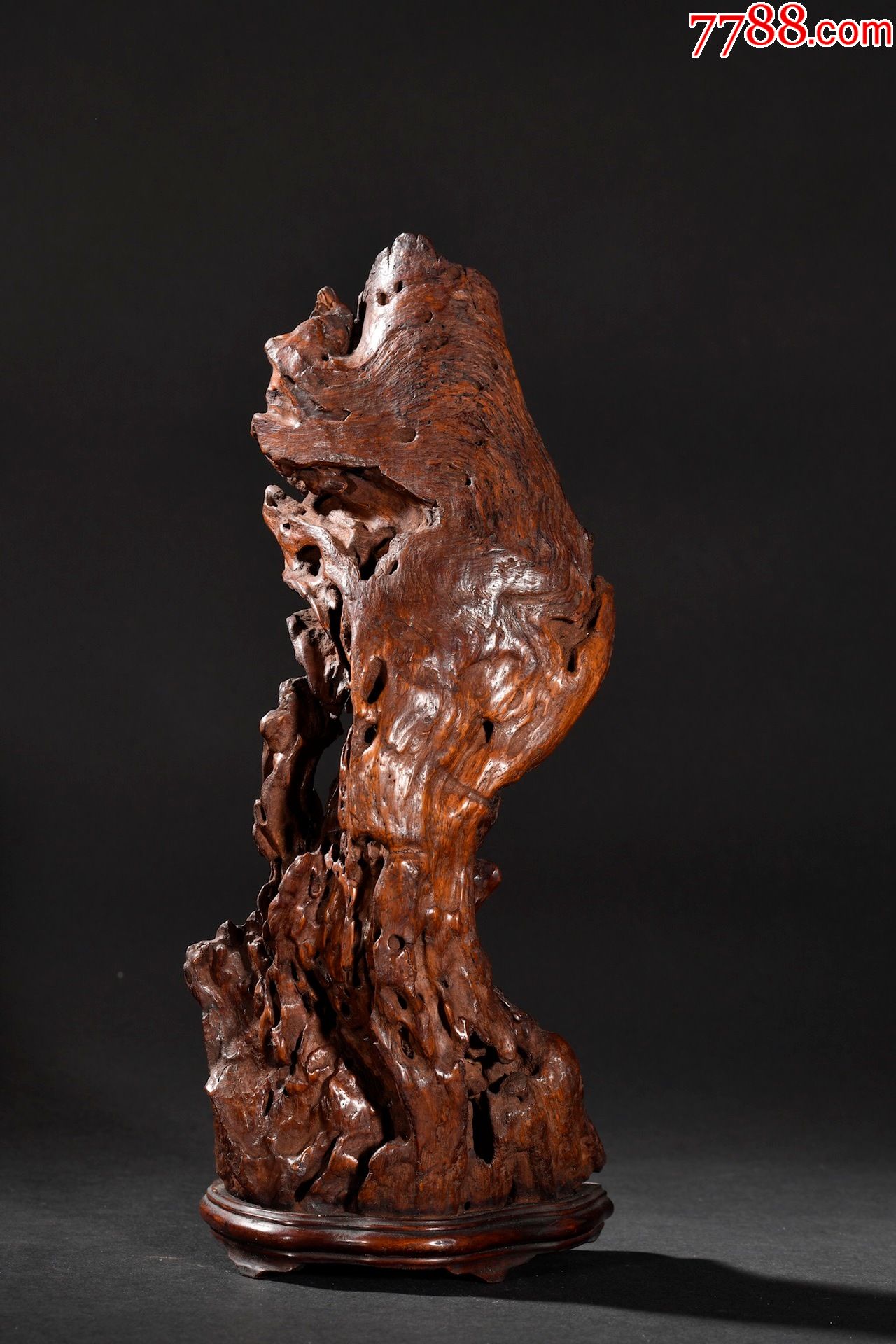 黄花梨随形摆件._木雕摆件_图片欣赏_收藏价值_7788漫画原稿