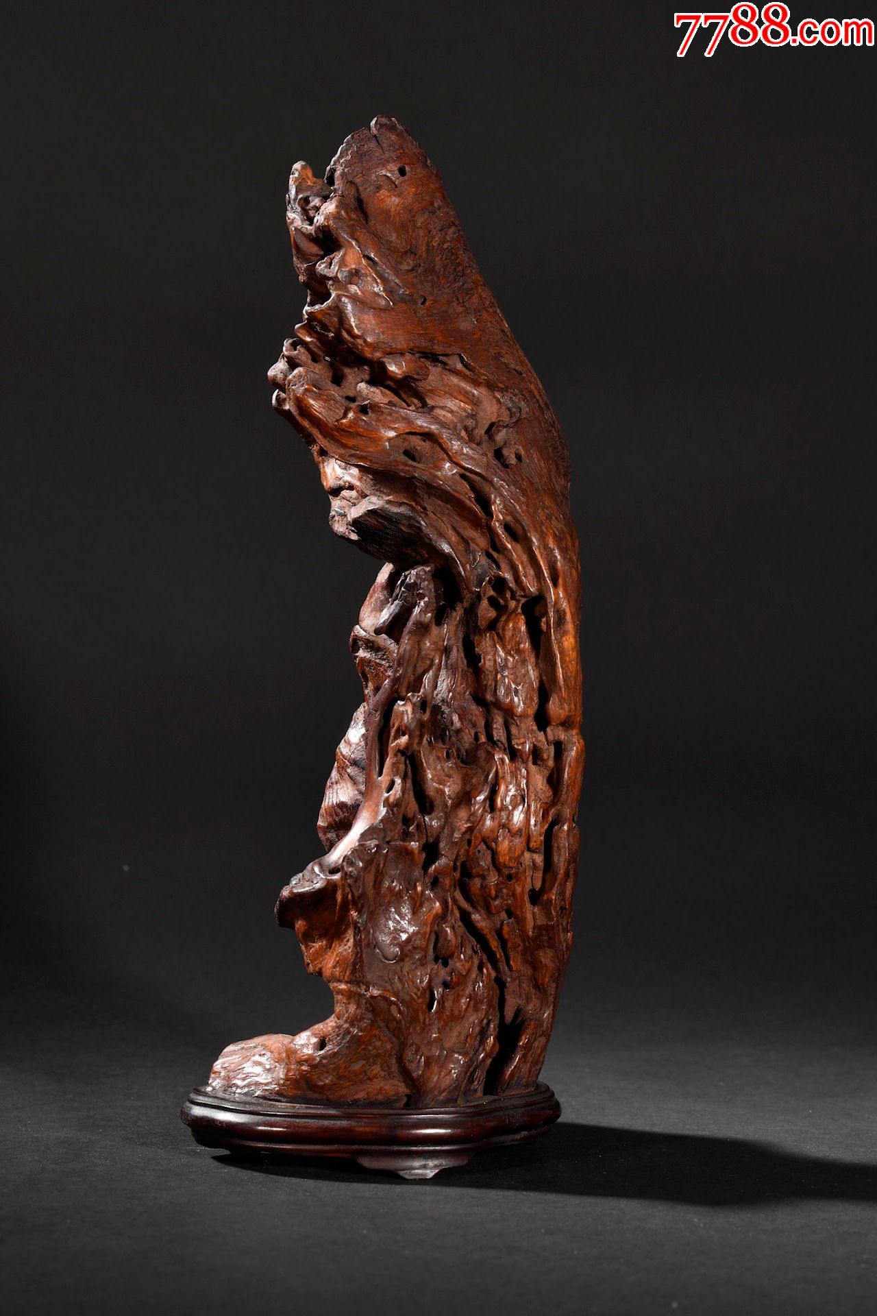 旧藏黄花梨随形摆件_木雕摆件_第2张_7788小人书